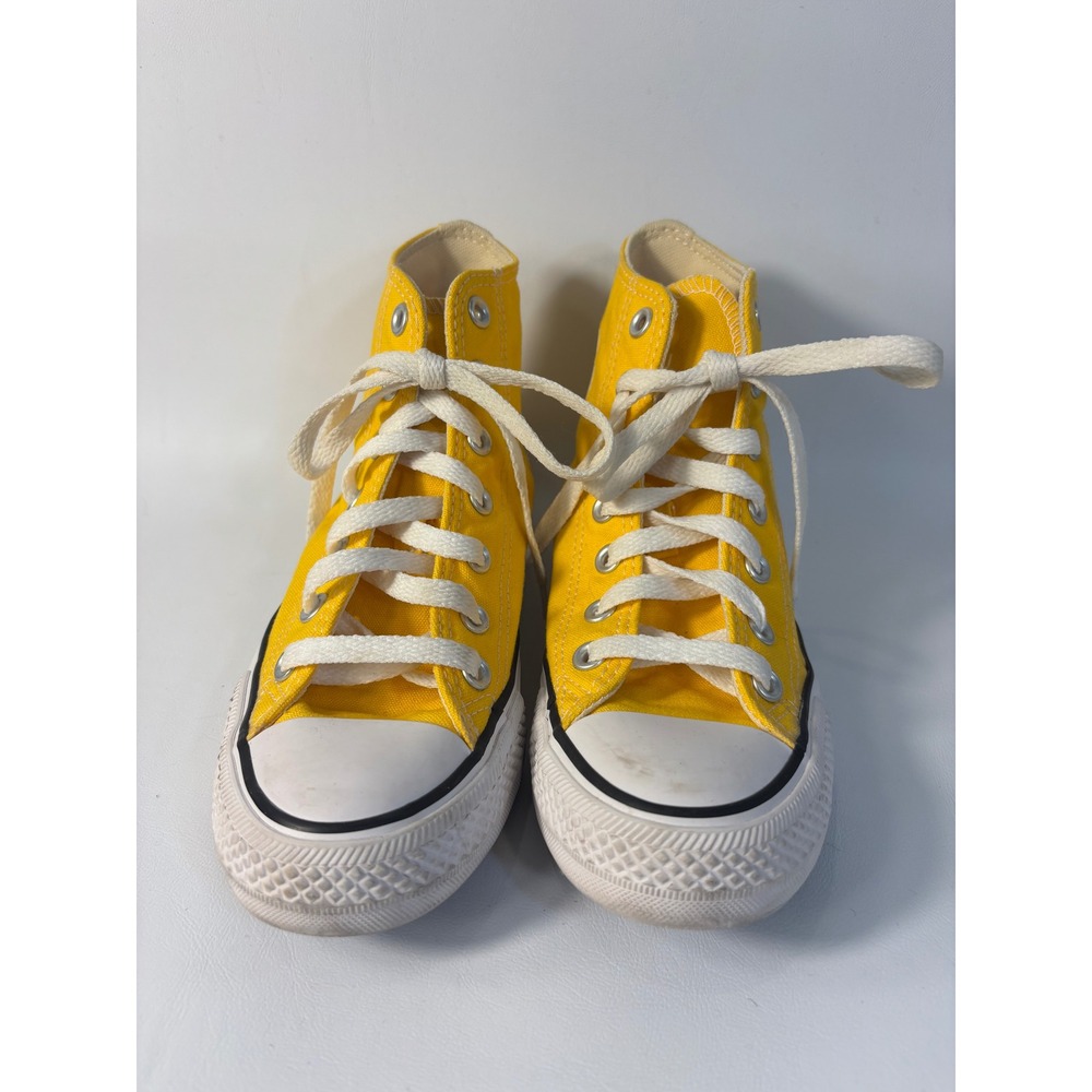 Converse High Tops in Sunny Yellow Women size 6n